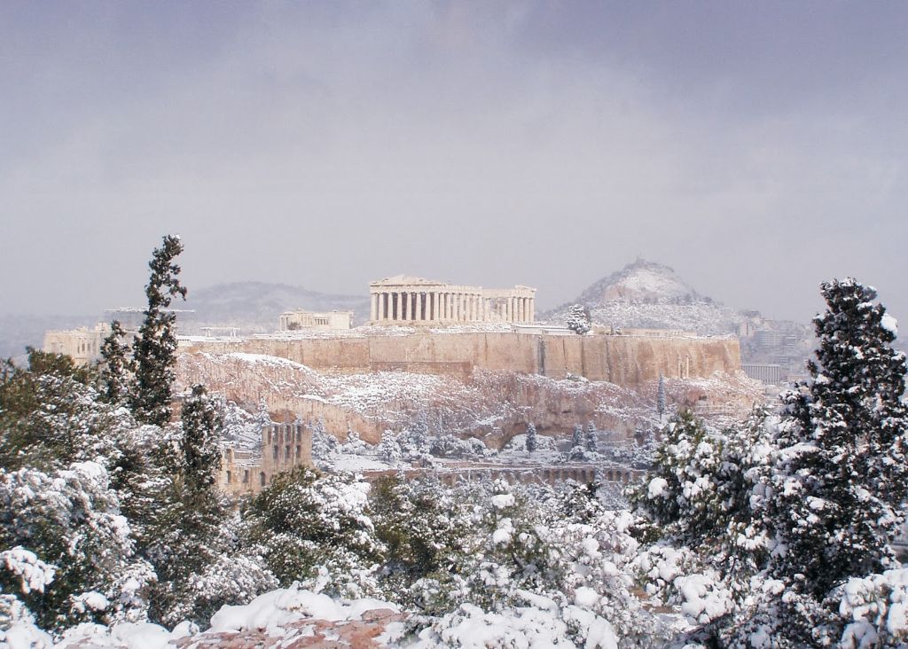 χιόνια