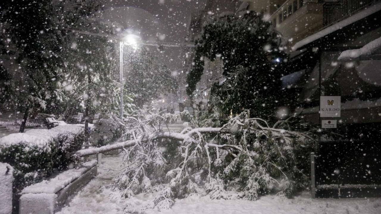 χιονοπτώσεις