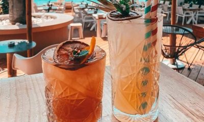 ποτά σε beach bar